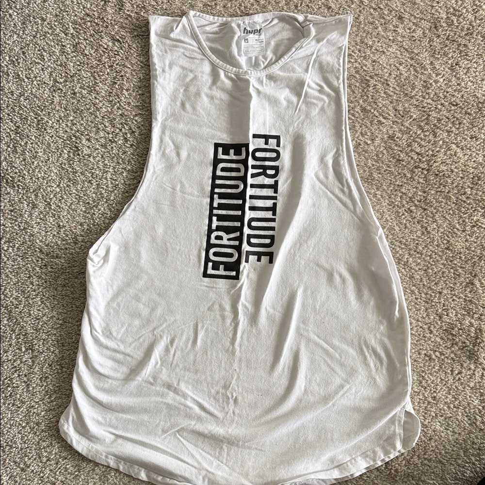 White Sleeveless Top